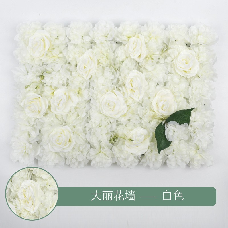 Muro de Flores de Hortensia para Decoración de Bodas, Arreglo Floral, Fondo de Pantalla, Alfombra de Pared, Arreglo Floral Artificial, Muro de Flores Famoso en Internet, Decoración de Bodas al por Mayor