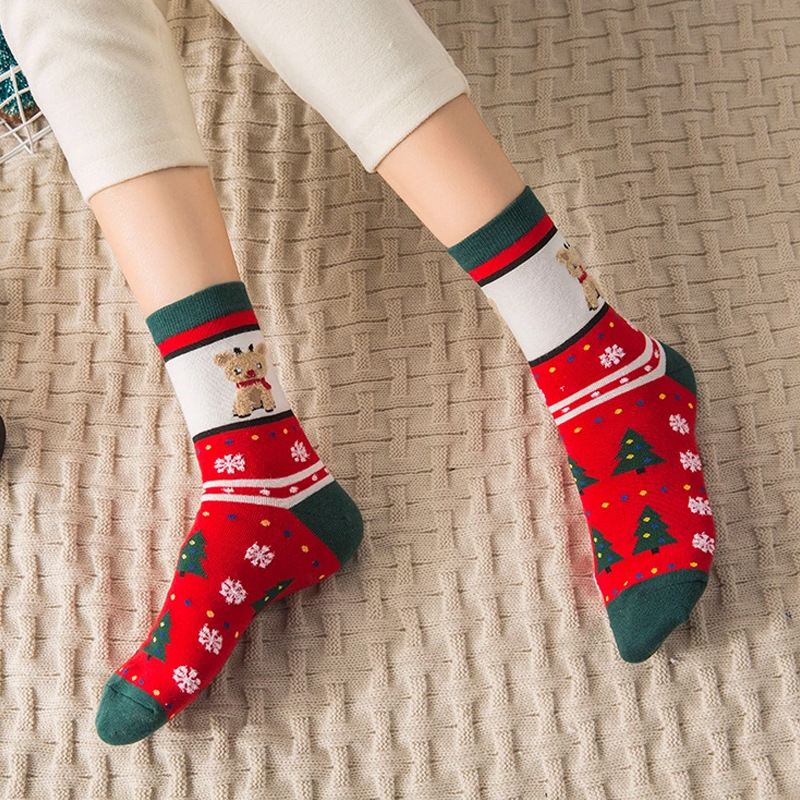 Women Casual Winter Christmas Socks Style 5
