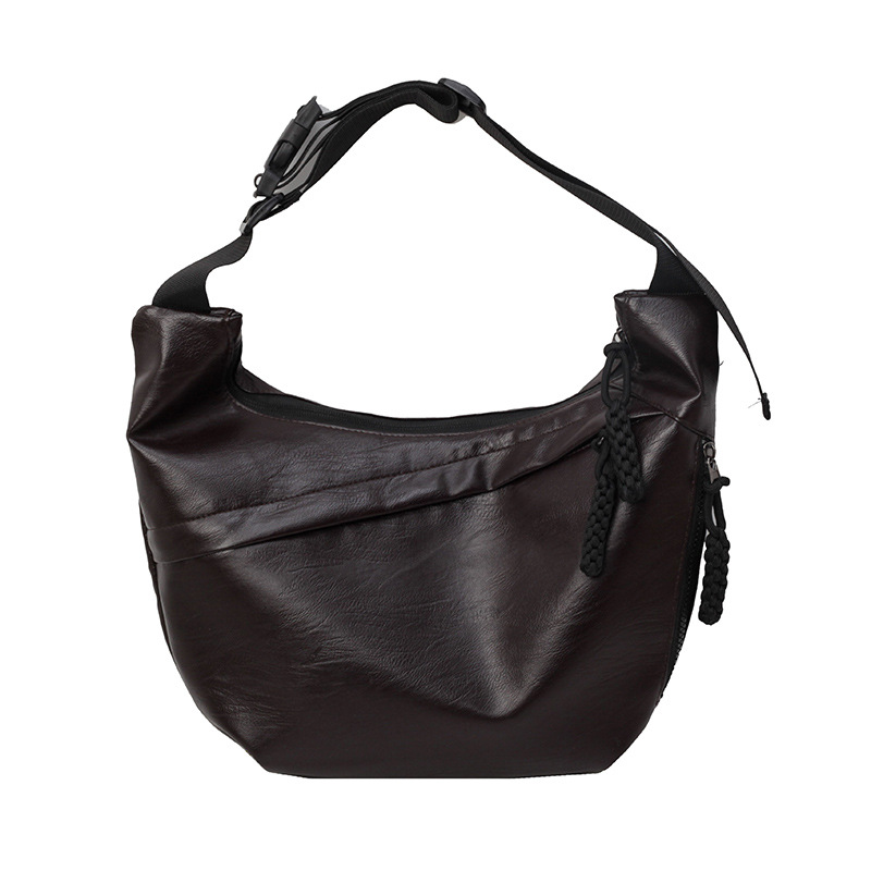 Transfronterizo nuevo estilo 2024 moda de cercanías de gran capacidad bolsa de bola de masa de un solo hombro casual todo-fósforo bolsa diagonal bolsa al por mayor