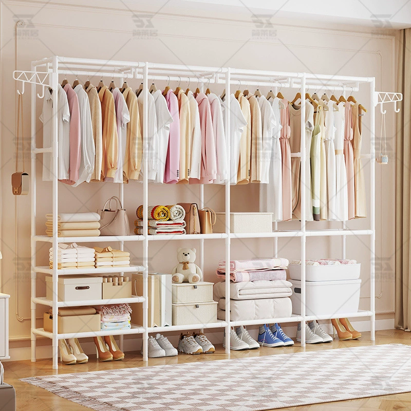 Garment Rack Renter-friendly Multi-tier Simple Indoor from Yomiego