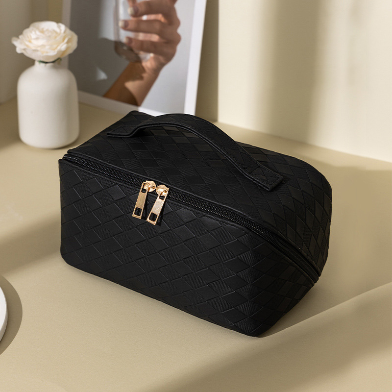 가죽 마름모꼴 [블랙]