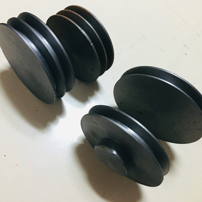 三角皮带轮盘 a型b型c d单槽双槽3 4 5 6槽铸铁 小 大 电机皮带轮