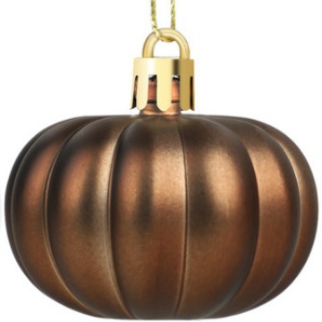 Transfronterizo Halloween Ghost Day calabaza colgante bola de Navidad colgante impresa pintada bola mate 12