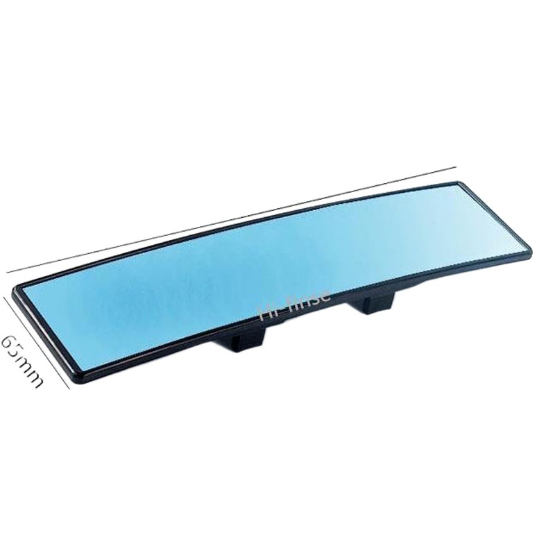 Espejo retrovisor para coche al por mayor, espejo de marcha atrás, espejo retrovisor curvo, amplio campo de visión, antideslumbrante, espejo retrovisor interior, espejo azul
