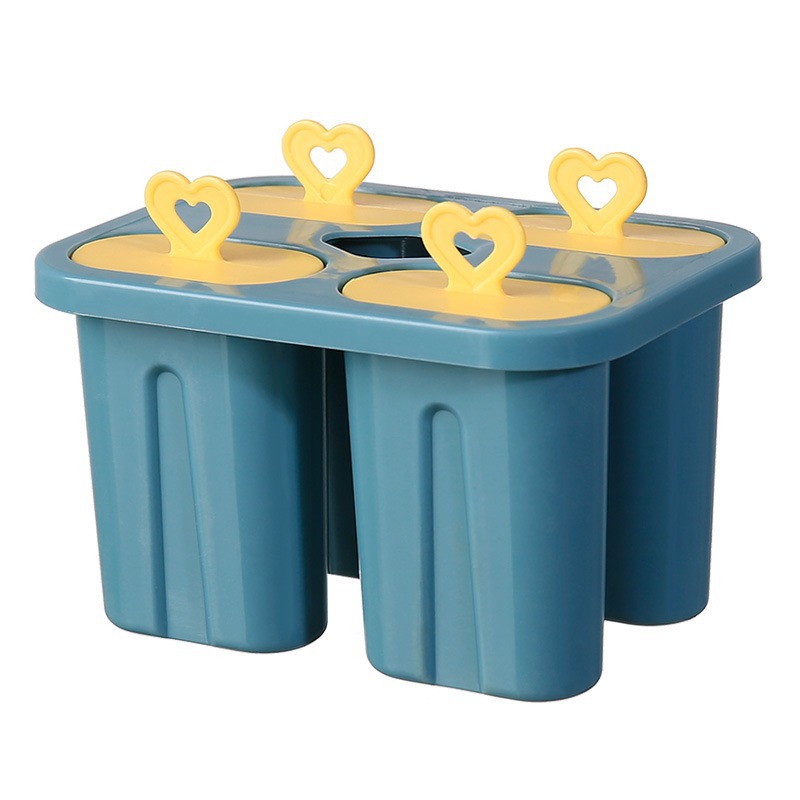 Molde de helado para uso doméstico de grado alimenticio molde de paletas de helado para uso doméstico rojo neto rejilla de helado para niños paleta de hielo