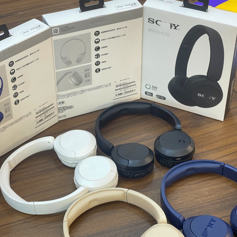 Shenzhen Digital WH-CH520 Wireless Bluetooth Headset Headset Folding Call Headset with LOGO Cross-border Private Model