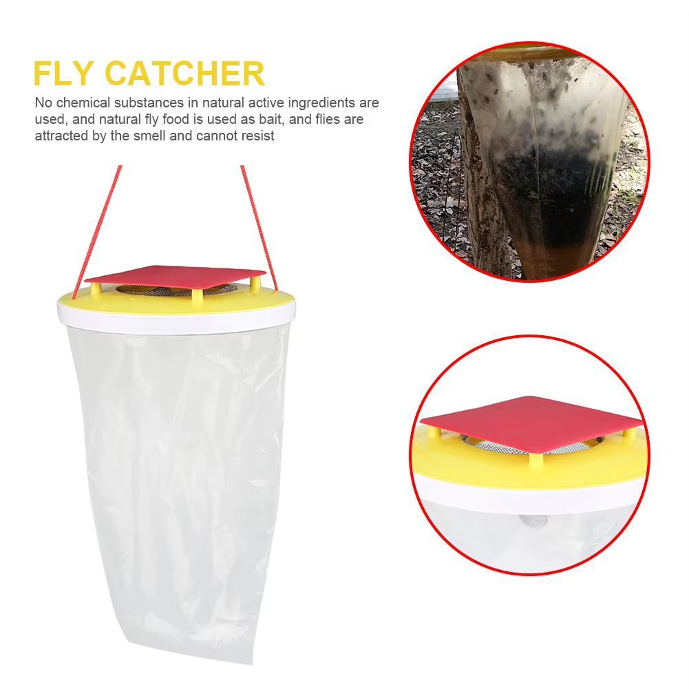 1-10PCS-Fly-Trap-Hanging-Fly-C