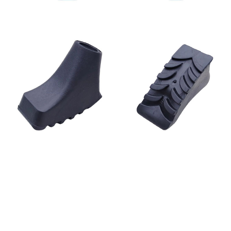 登山杖脚垫胶套配件防滑耐磨底脚拐杖橡胶底垫减震杖尖保护脚套12