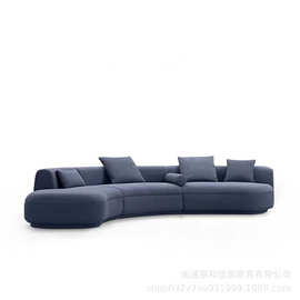 半圆弧形异形沙发转角极简接待休息区会客办公美容院客厅大小户型