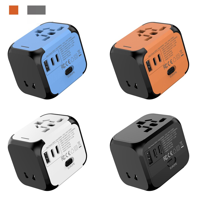 Multi-function travel adapter conversion socket British Australian European European American plug 176N travel charger