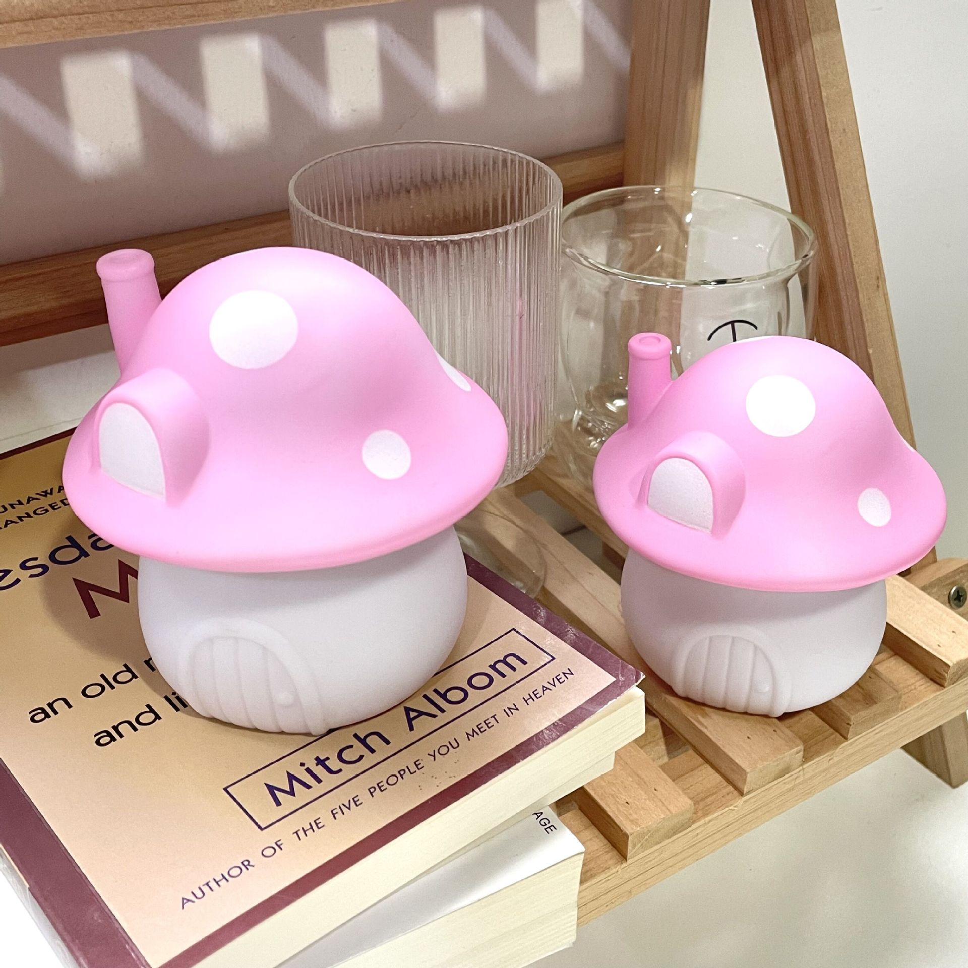 Casual Simple Style Mushroom Pvc Indoor Party Night Lights display picture 2