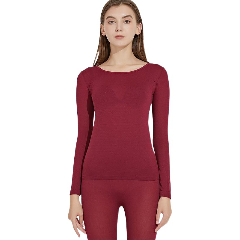 Pareja transfronteriza Otoño e Invierno 37 grados cálido traje femenino ultra-Delgado inferior súper elástico más delgado cuerpo belleza otoño vestido Johns fábrica