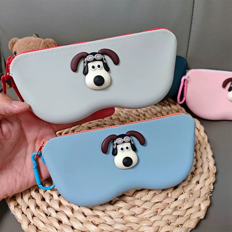 Storage Bag, Glasses Case, Travel Portable Sunglasses Protective Bag, Glasses Case, Silicone Glasses Storage Box