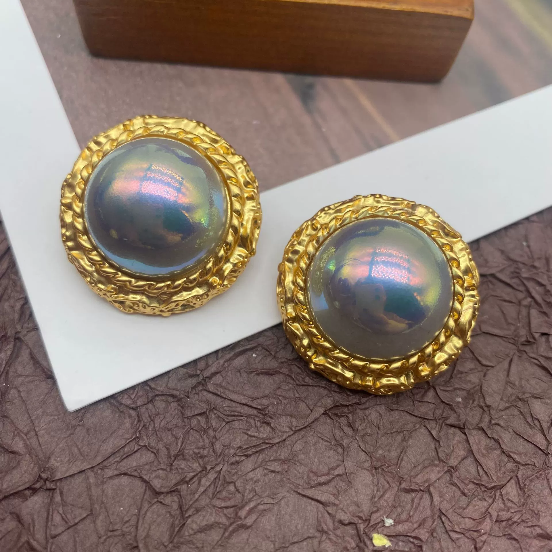 Новый аксессуар ретро, серебряная игла, серьги из жемчуга, клипсы на уши, 22 карата, образец серебро 925, оптом