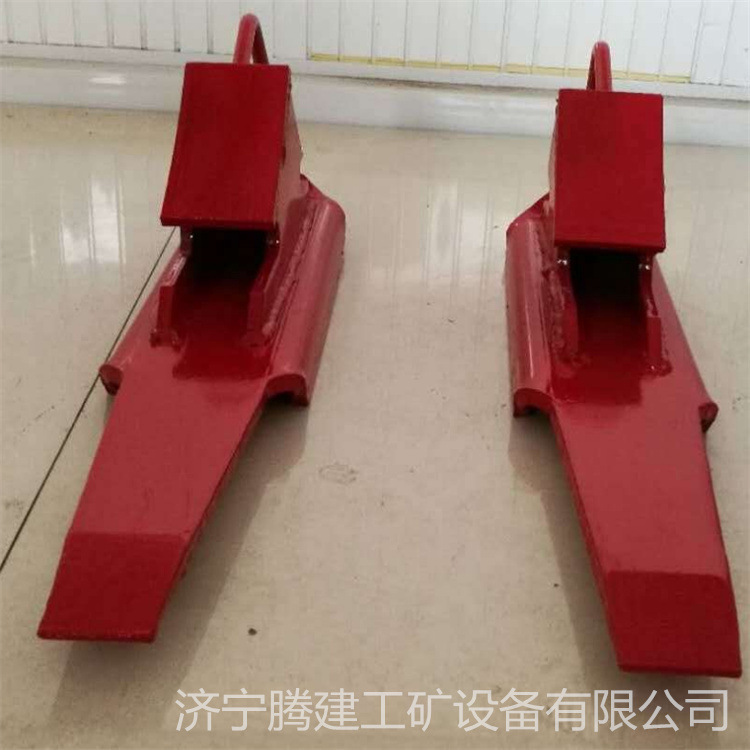 轨道用三防紧固器 焊接铸造带锁加长舌头手动人工止溜安全装置