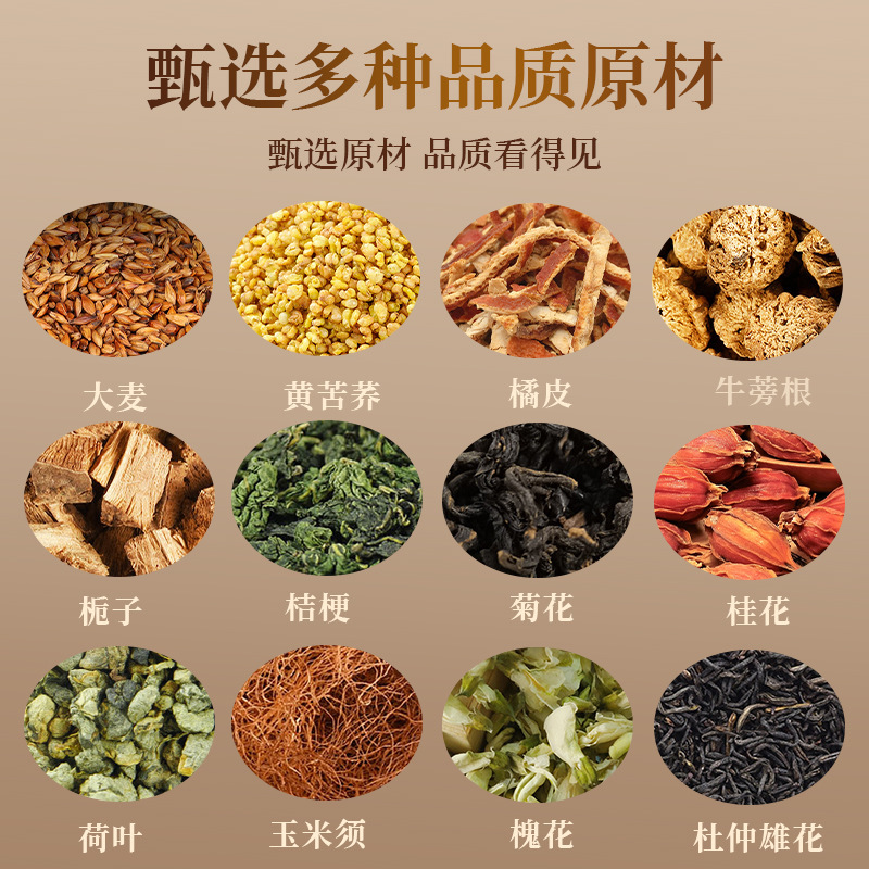 青銭柳、トウモロコシの葉、葛根、桑の葉茶、亳州健康茶、個包装、花茶、フルーツ茶、ギフトボックス、卸売|undefined