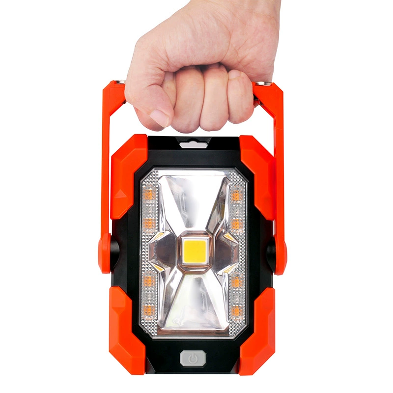 Портативный зарядный рабочий свет Зарядный прожектор привел сильный свет супер яркое наружное освещение кемпинг портативный