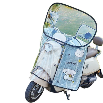 Motorcycle front windshield — for Electric Motorcycles, Full Coverage