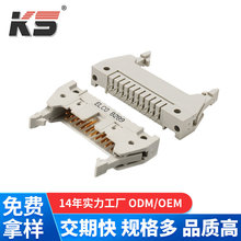 ELCO 8289  2.54����ţ��180�Ȱ���a10U" 20PIN �B����