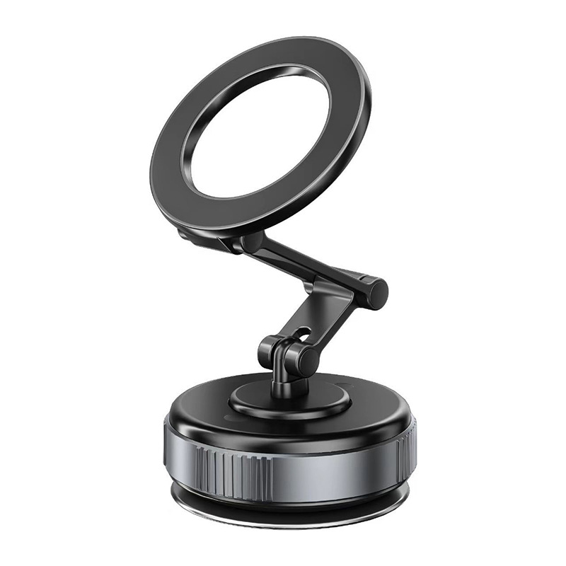 Soporte para teléfono móvil para automóvil transfronterizo, panel de instrumentos, soporte de navegación para automóvil magnético de metal, soporte antivibración universal