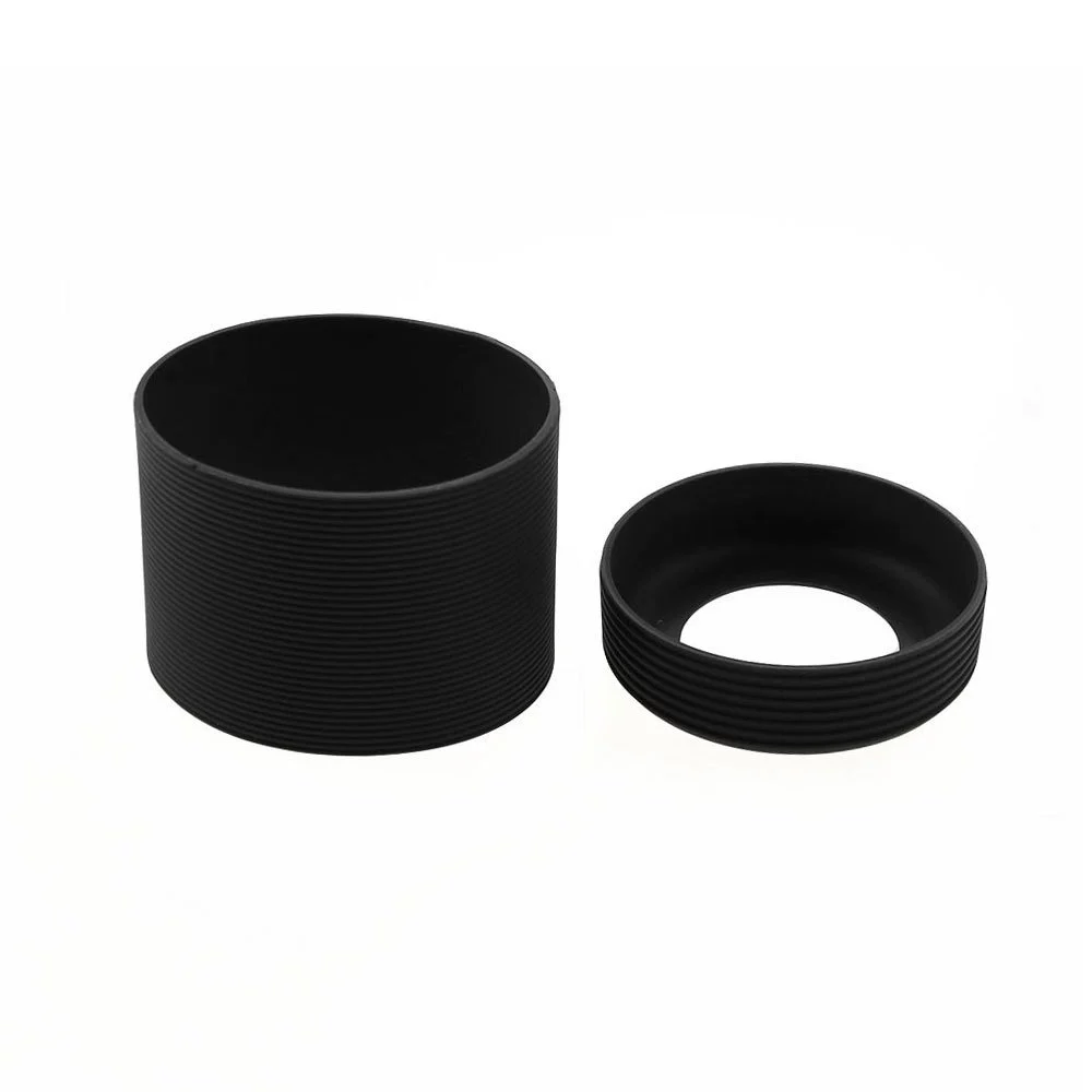 Glass, silicone non-slip protective case, 9.5cm, anti-scald