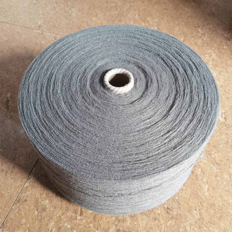 32支15羊毛85腈纶 毛腈混纺纱 膨体毛腈针织纱线