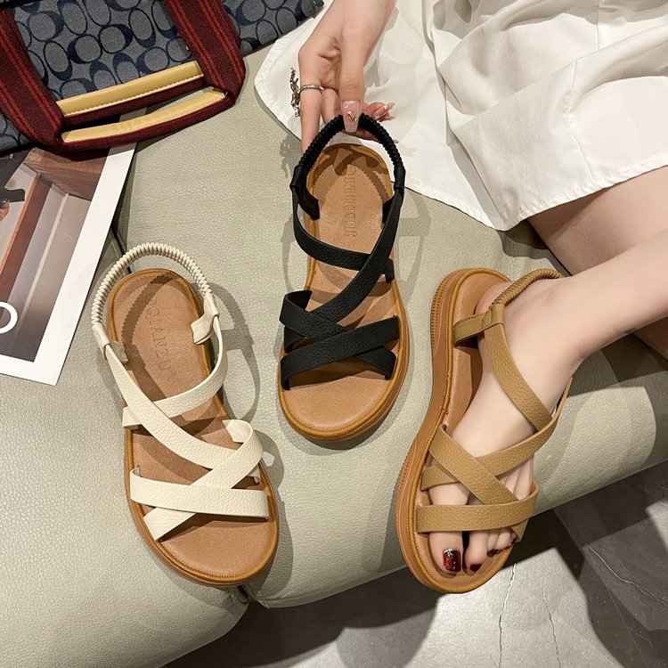 summer fashionable women's sandals flat