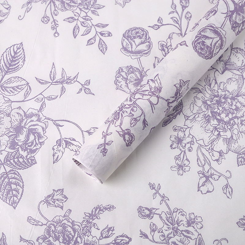 Papel de embalaje para ramos de flores de la tienda de materiales Jemmy, papel de forro, papel de copia, papel perlado, embalaje hecho a mano, papel de Sydney.
