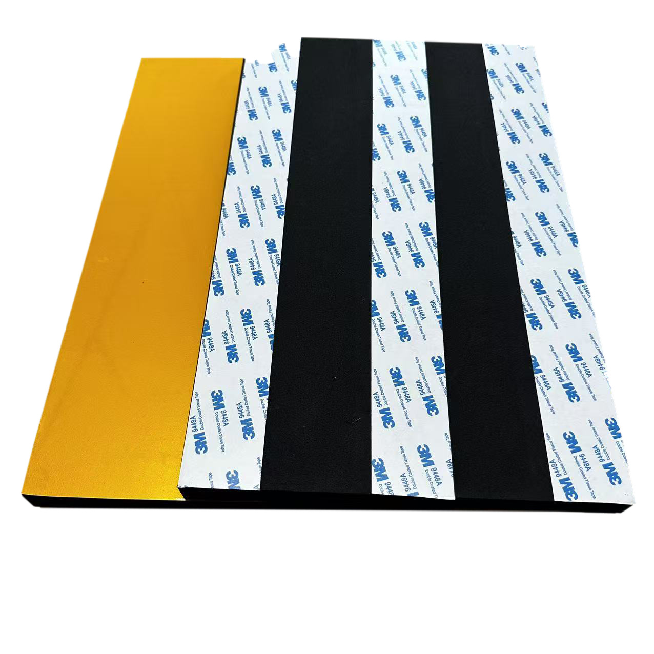 车库墙壁泡沫反光警示板新手防护安全反光条冲击挤压安全保护板