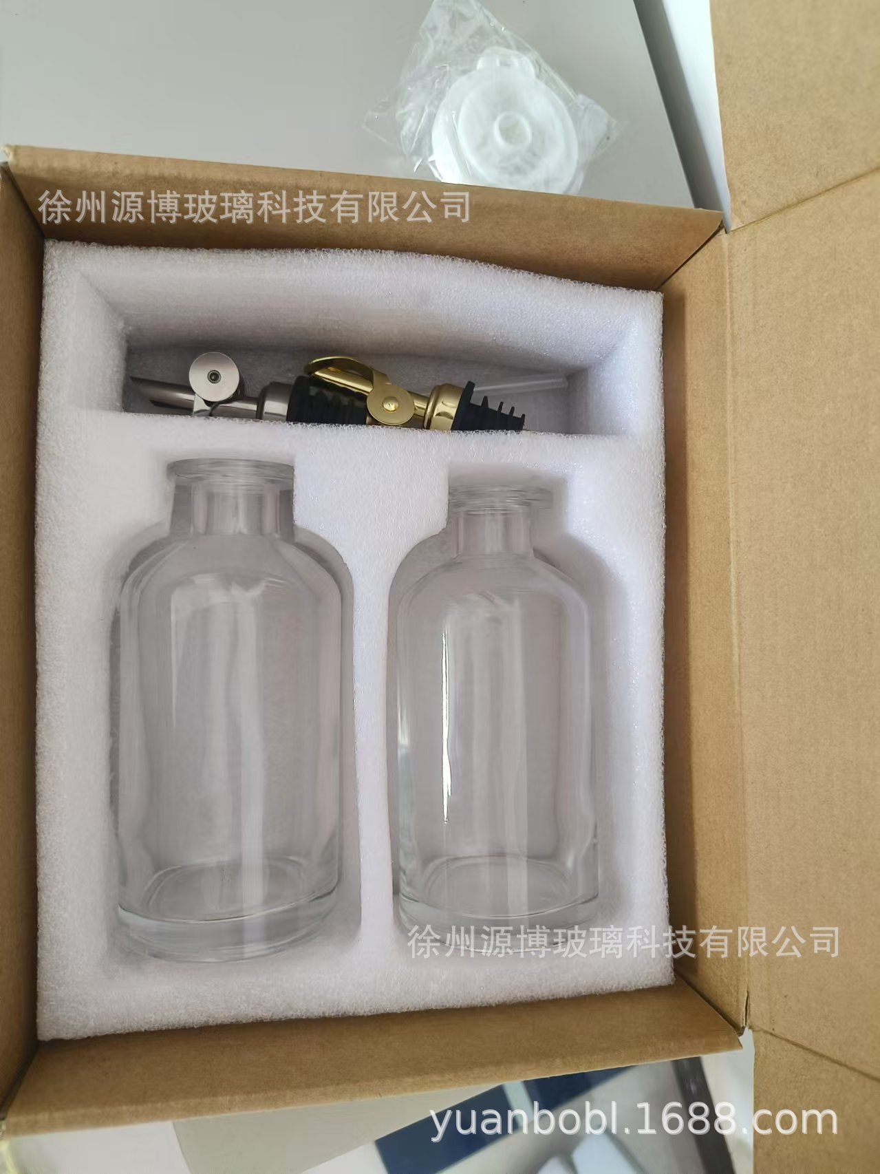 Productos de cocina transfronterizos Amazon 350ml auto-abierto y cerrado aceite de vidrio vinagre de vinagre de aceite de aceite de aceite de aceite no colgar oliva