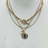 Necklace, advanced design chain for key bag , 2022 collection, light luxury style, internet celebrity