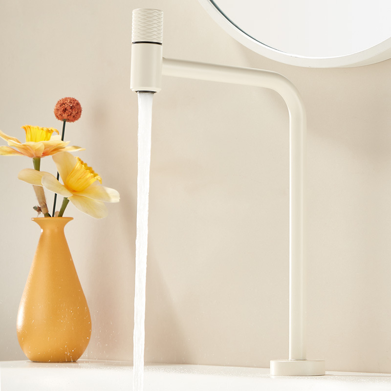 Milk White Single Cooling Faucet Household Washbasin Kitchen Sink Table Basin Special Balcony Laundry Pool Splash-Proof Faucet Milk White Single Cooling Faucet Household Washbasin Kitchen Sink Table Basin Special Balcony Laundry Pool Splash-Proof Faucet