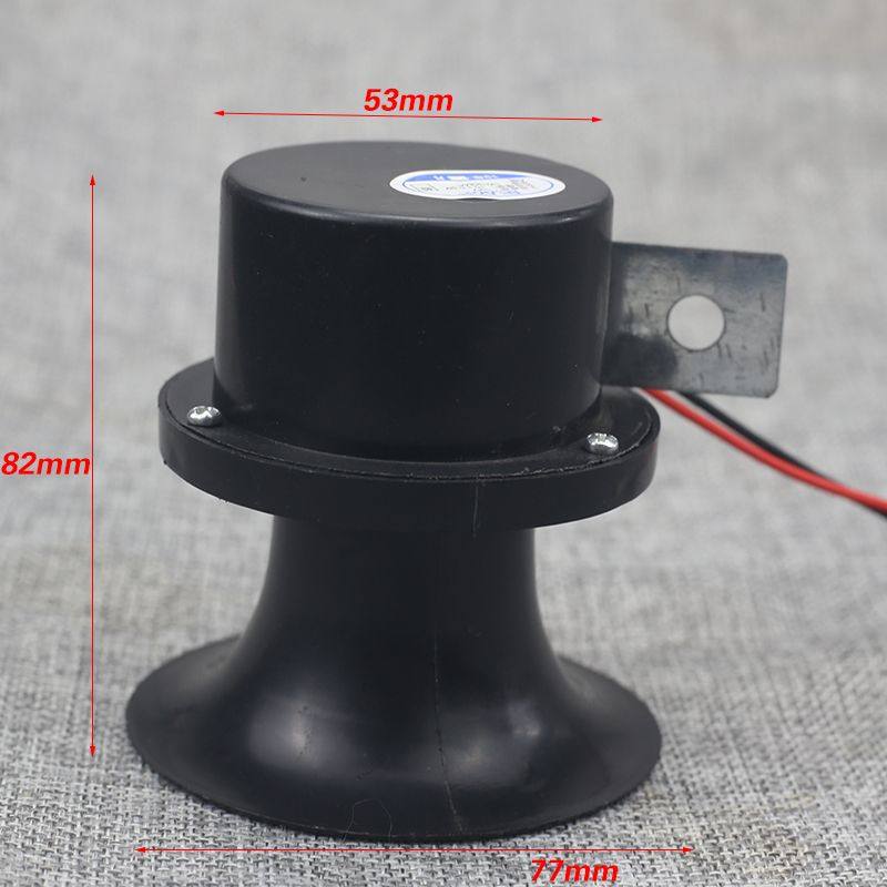 12V 48V 60V Truck Horn Electric Vehicle Motorcycle Tricycle Reversing Horn Voice Reversing Horn