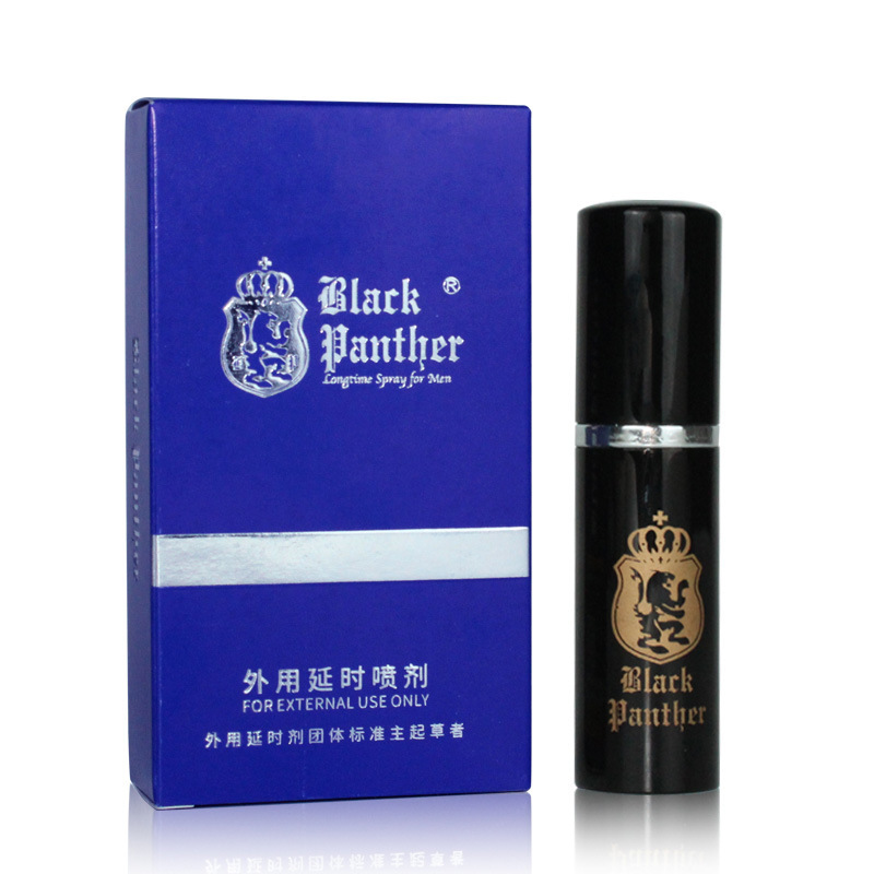 Pantera negra de segunda generación de pulverización de retardo 10ml para hombres, productos sexuales genuinos para adultos al por mayor