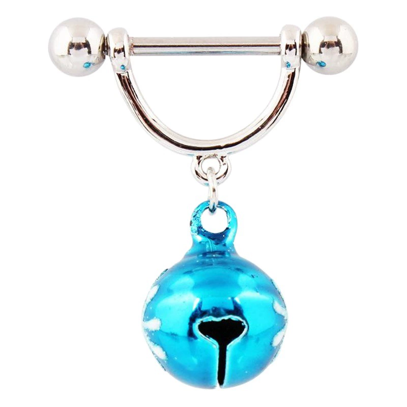 Кольцо для сосков колокольчика, медицинский стержень из нержавеющей стали, пирсинг, сексуальные украшения, Дуньхуан, Ресурсы Amazon, оптовая продажа
