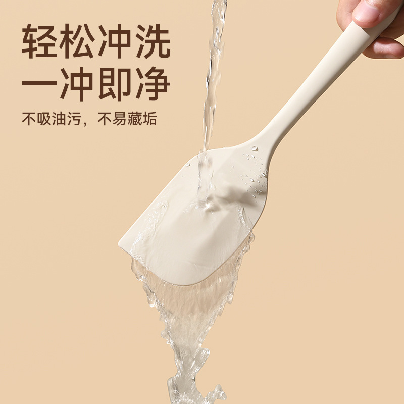 硅胶刮刀一体式刮板铲子专用蛋糕奶油搅拌刀耐高温食品级烘焙工具|undefined
