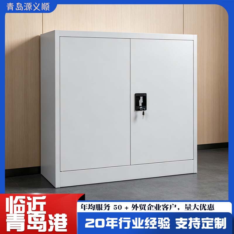Steel Low Cabinet Factory Office File Cabinet Partition Cross-Border Double-Door File Cabinet Lightning Lock Storage Cabinet Steel Low Cabinet Factory Office File Cabinet Partition Cross-Border Double-Door File Cabinet Lightning Lock Storage Cabinet