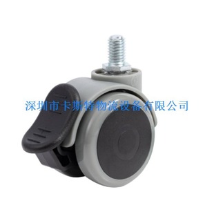 Preferred High-End Furniture Casters Medical Instrument Casters 2inch Screw Rod Brake Casters
