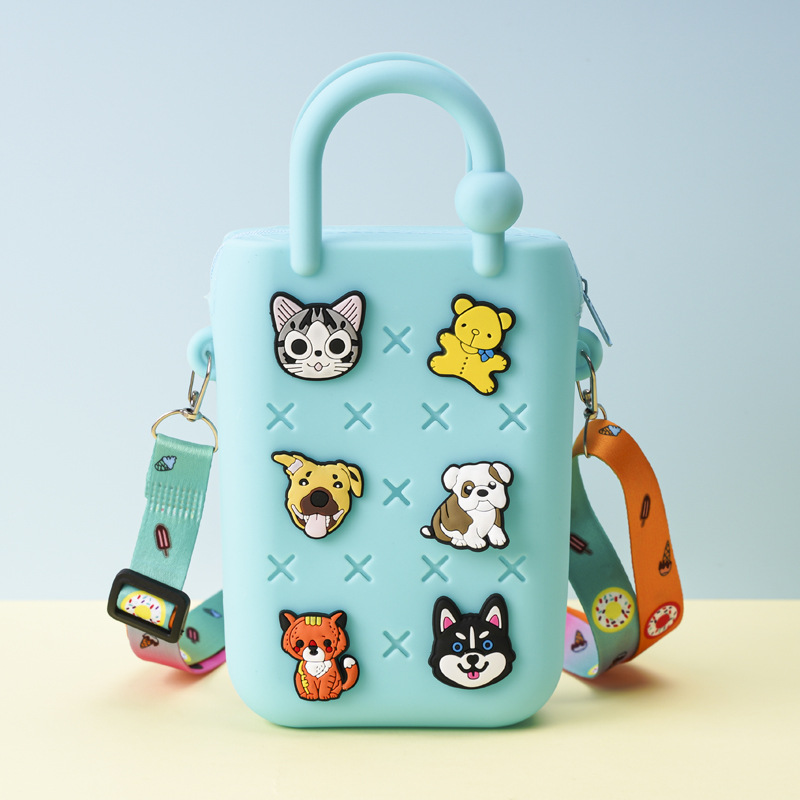 하늘색 6개입, 캐릭터 랜덤 2종 (지퍼형)