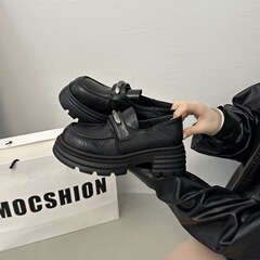 全皮5cm软底轻便乐福鞋589/589-2