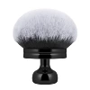 Black white peak hair mushroom head