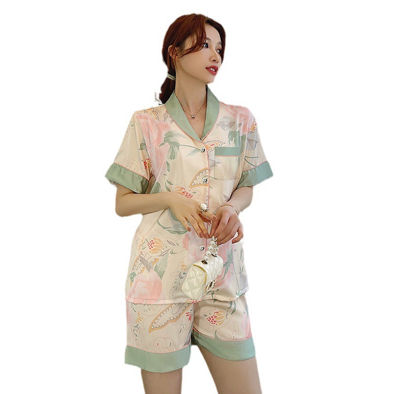 Summer thin pijama, cute set, internet celebrity