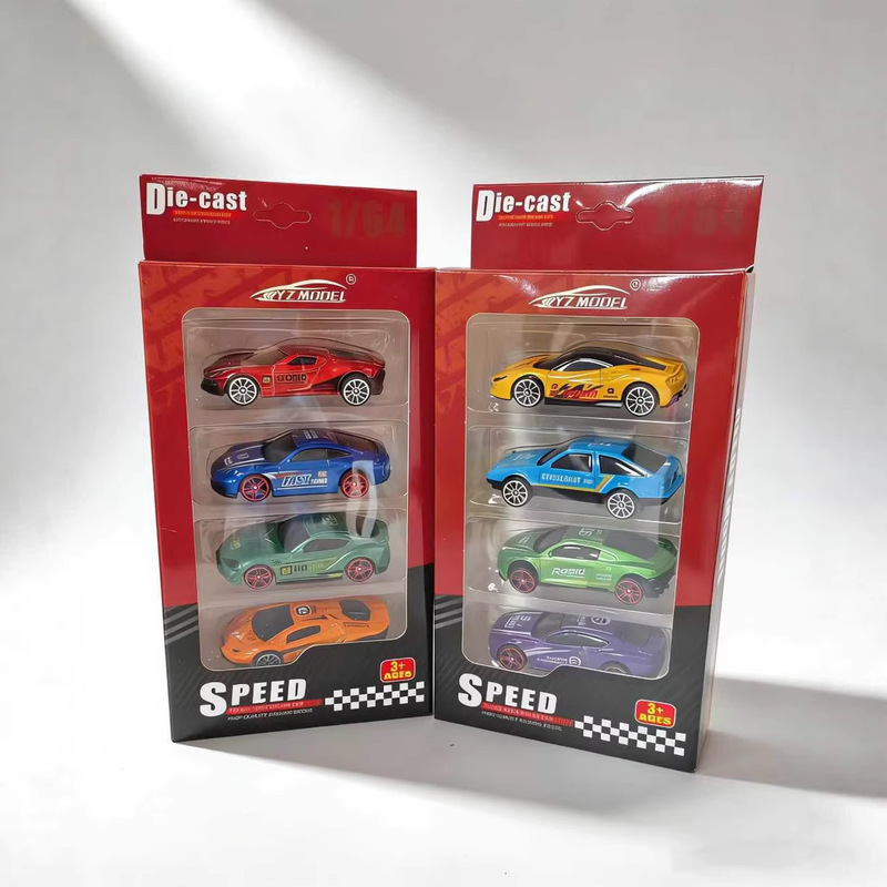 1/64 Toy Car Simulation Alloy Boy's Mini Sliding Car Model Set Toy Car Cross-Border Wholesale 1/64 Toy Car Simulation Alloy Boy's Mini Sliding Car Model Set Toy Car Cross-Border Wholesale