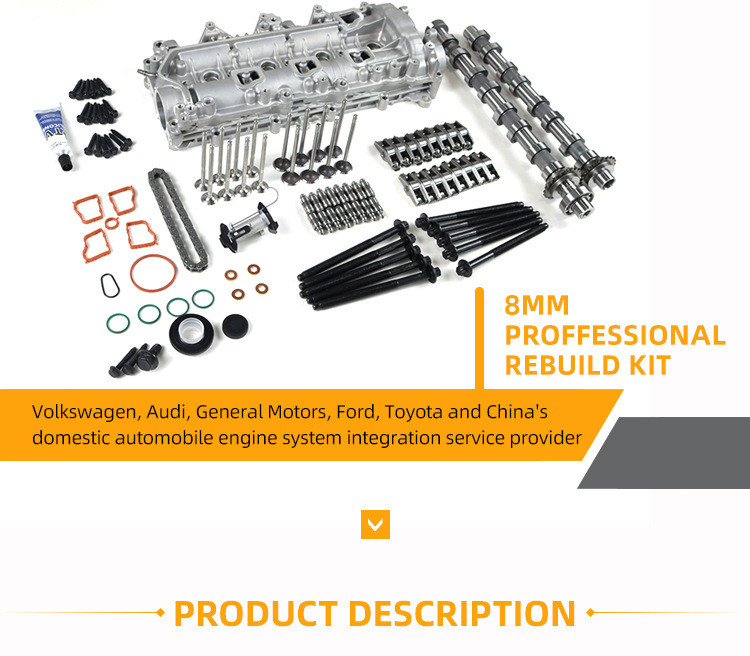 Suitable for Ford Peugeot Citroen Dv5R 1.5 Diesel Engine Camshaft 8mm Large Set