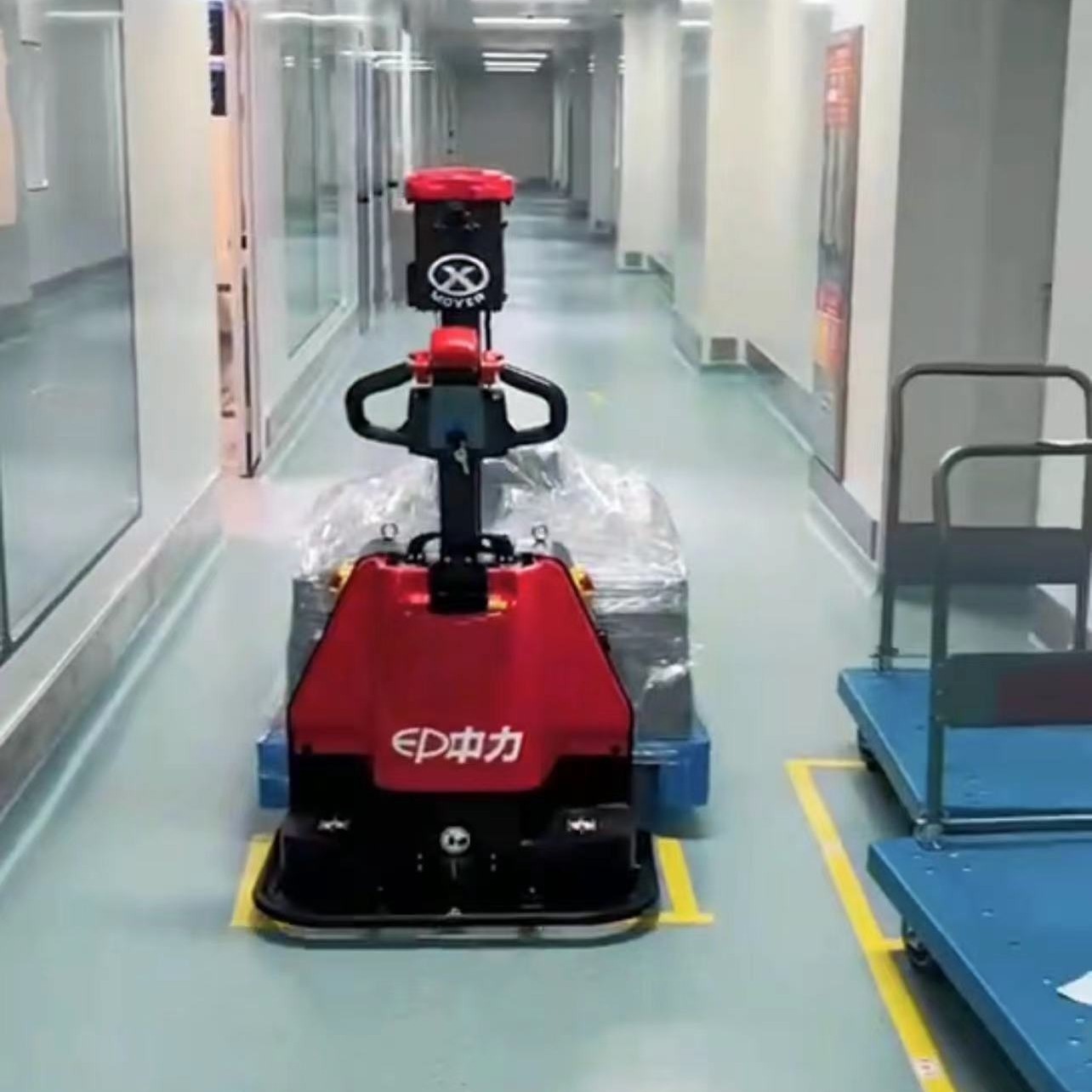 中力电动叉车 北京agv自动搬运车1.5吨汽车配件工厂使用