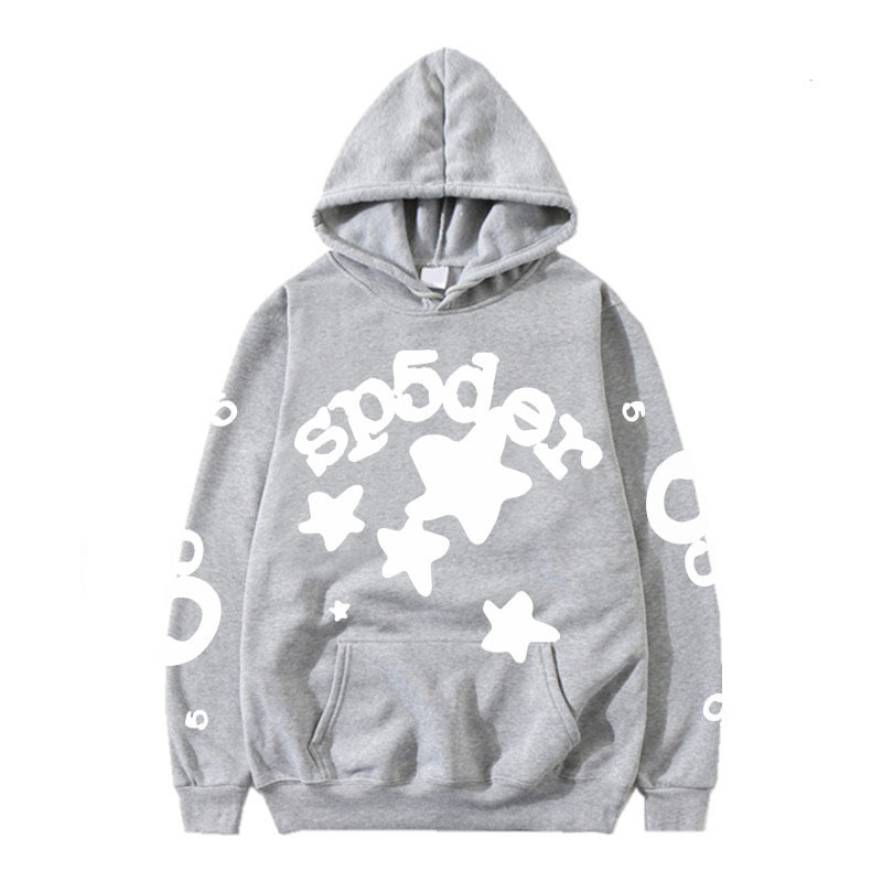 Cinza branco cinco 5 estrelas / S