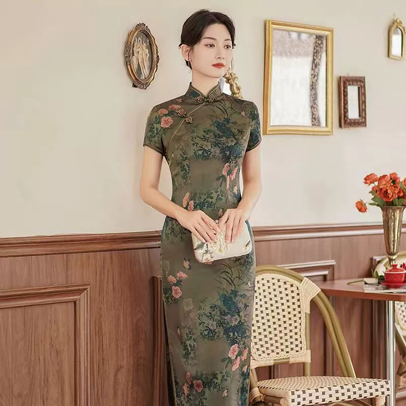 Летняя чонсаме, длинная юбка, модное платье, костюм, Slim fit, оптом