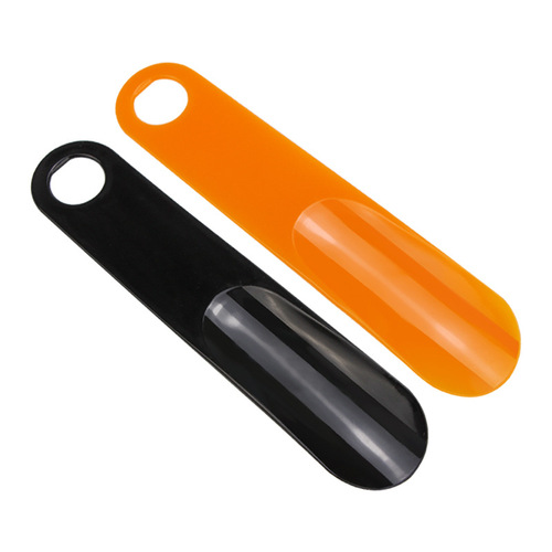 Factory direct sales dropshipping convenient household shoehorn plastic shoehorn shoe handle artifact