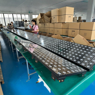49 led gold matrix lights 7 * 7LED bar studio atmosphere full color background lights horse stage lights