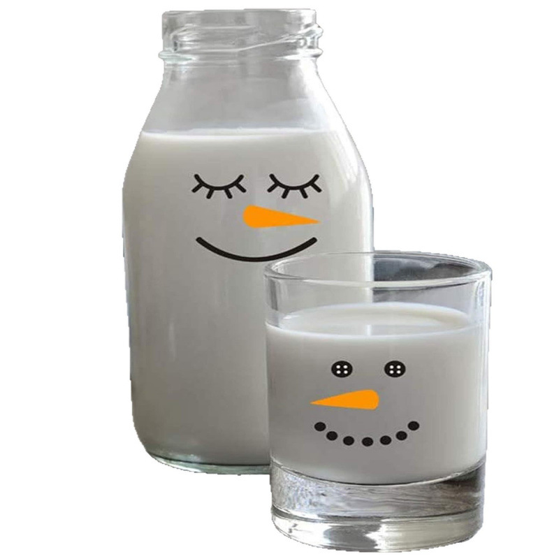 Navidad transfronteriza en stock pegatinas de pared decoración de la pared de la sala de estar del dormitorio pegatinas de pared DIY graffiti muñeco de nieve